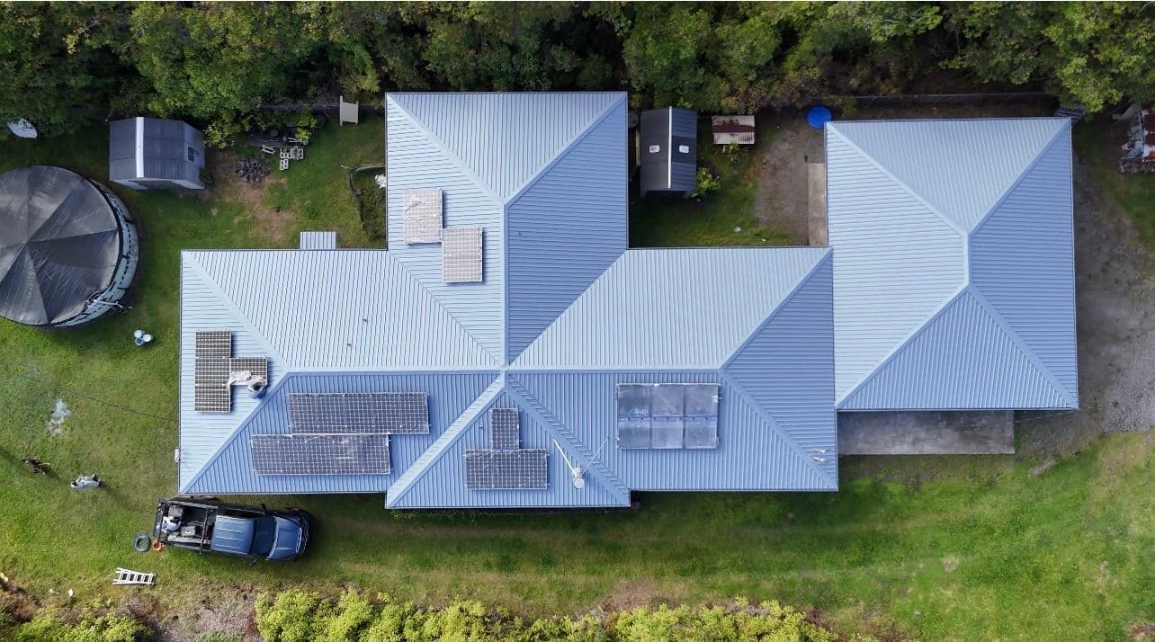 Gallery photos for Metal Roof Painting and Gutter Restoration in Mountain View HI: Image #9