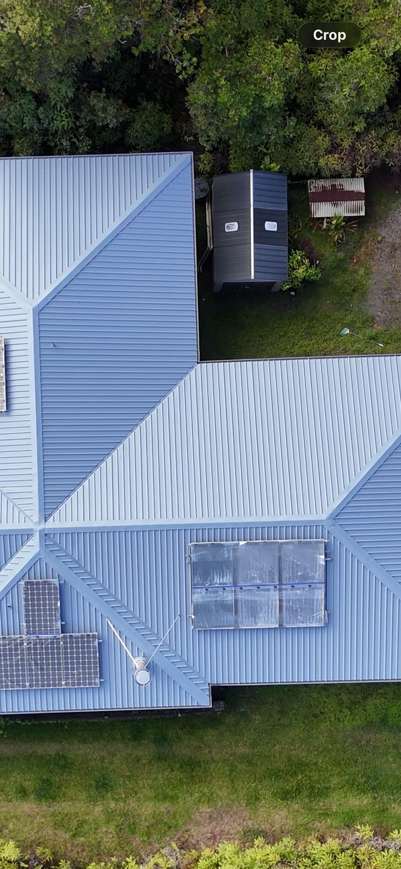 Gallery photos for Metal Roof Painting and Gutter Restoration in Mountain View HI: Image #7