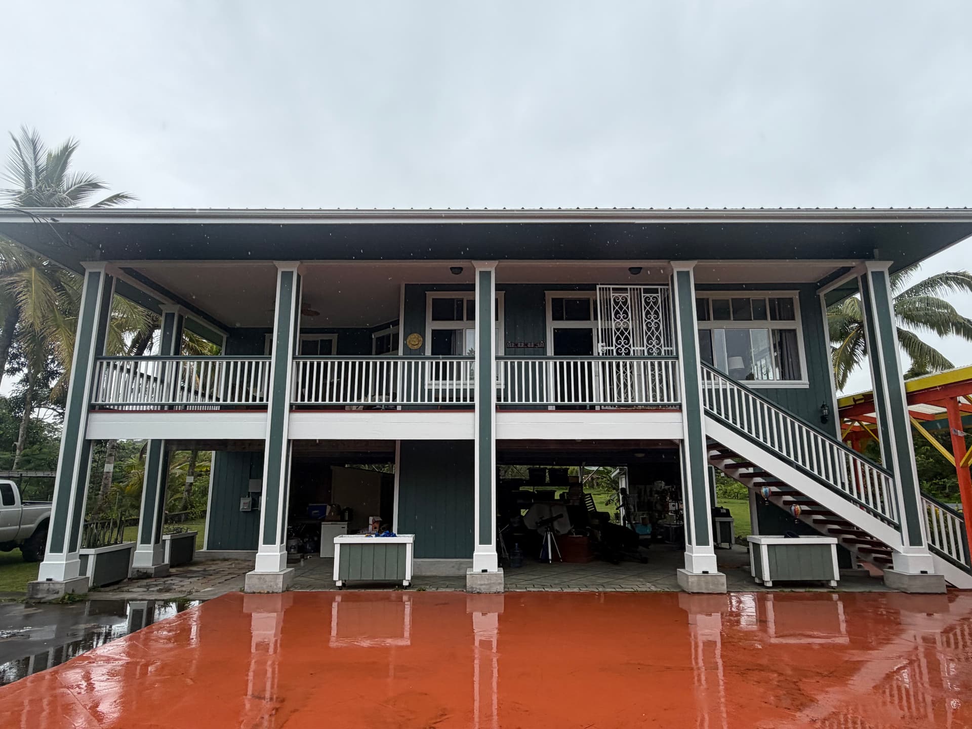 Full Exterior Repaint on a Hawaii Home Done Right image
