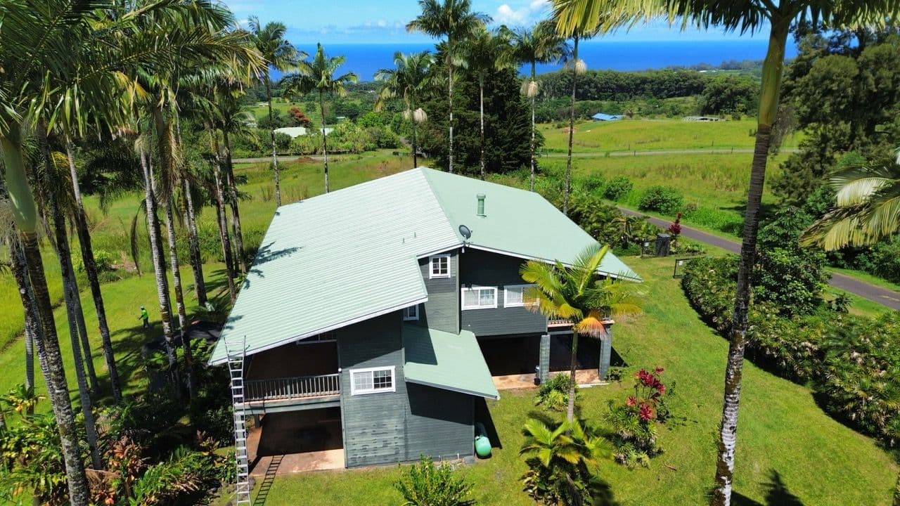 Roof Cleaning and Painting in Hilo