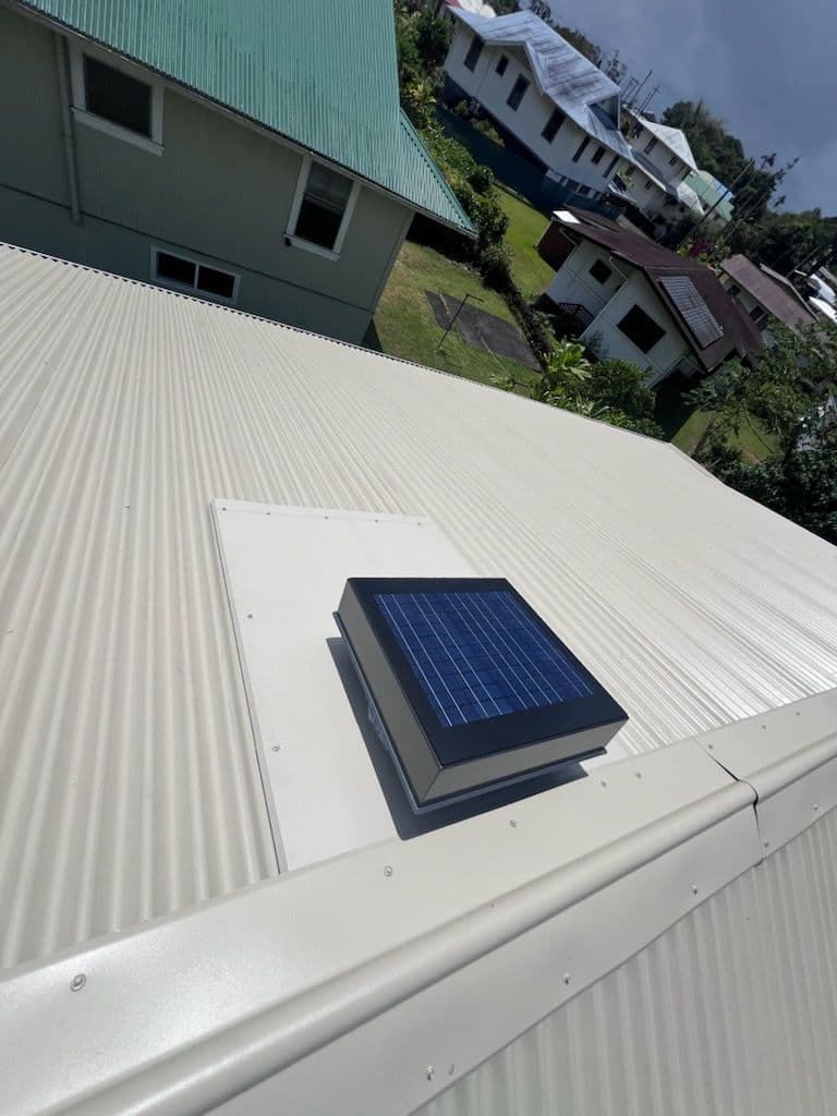 Gallery photos for Solar Attic Fan Keeps Homes Cool in Hawaii: Image #2