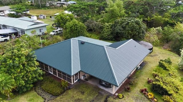 Gallery photos for Stunning Forest Green Metal Roof Makeover: Image #1