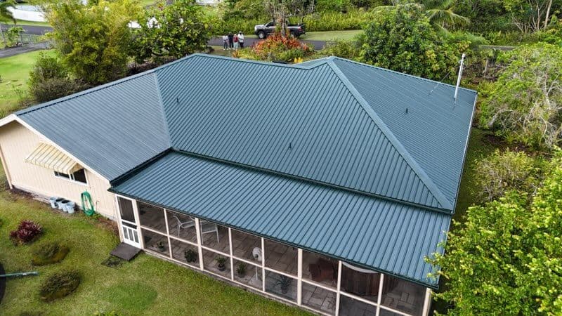 Gallery photos for Stunning Forest Green Metal Roof Makeover: Image #2