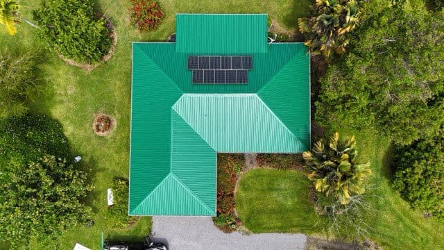 Gallery photos for Bright Green Metal Roof Overhaul in Hakalau Hawaii: Image #3
