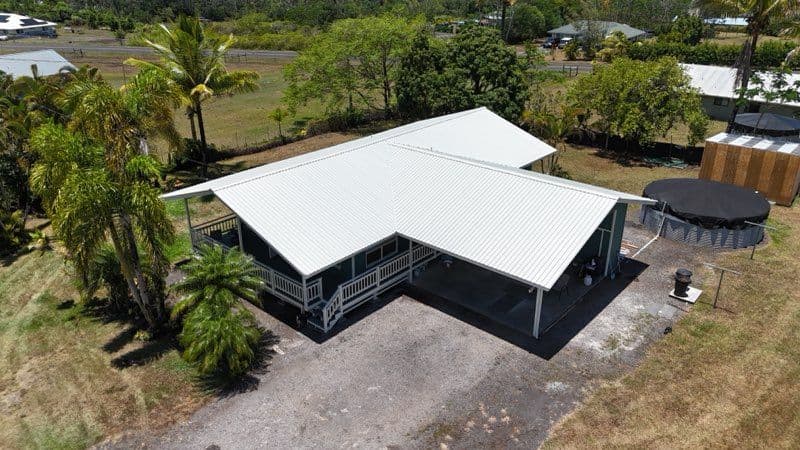Project Stunning Metal Roof Transformation in Hawaiian Paradise Park image