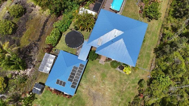 Gallery photos for Eco-Friendly Metal Roof Restoration in Keaau HI: Image #1